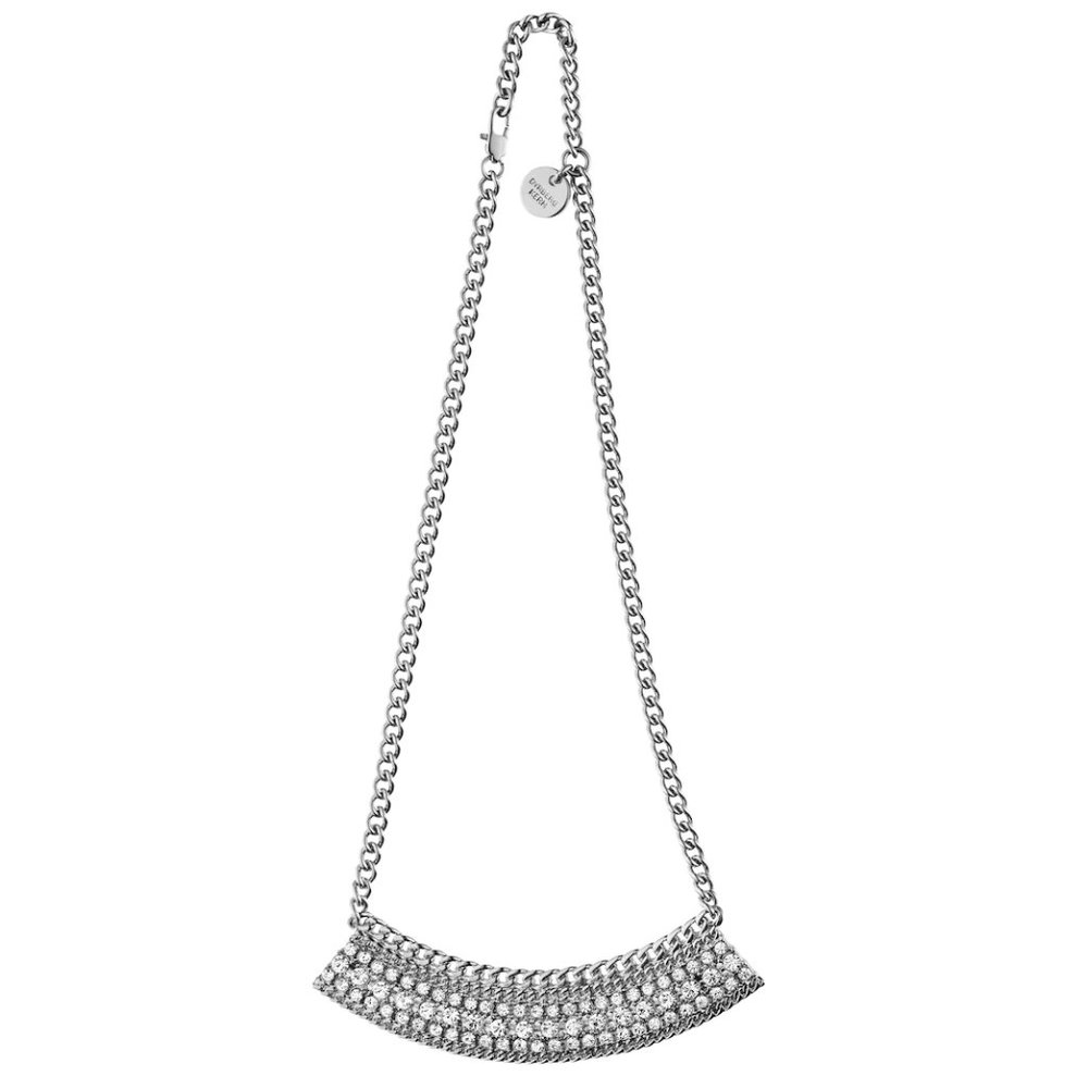 Dyrberg/Kern Kita crystal and chain necklace